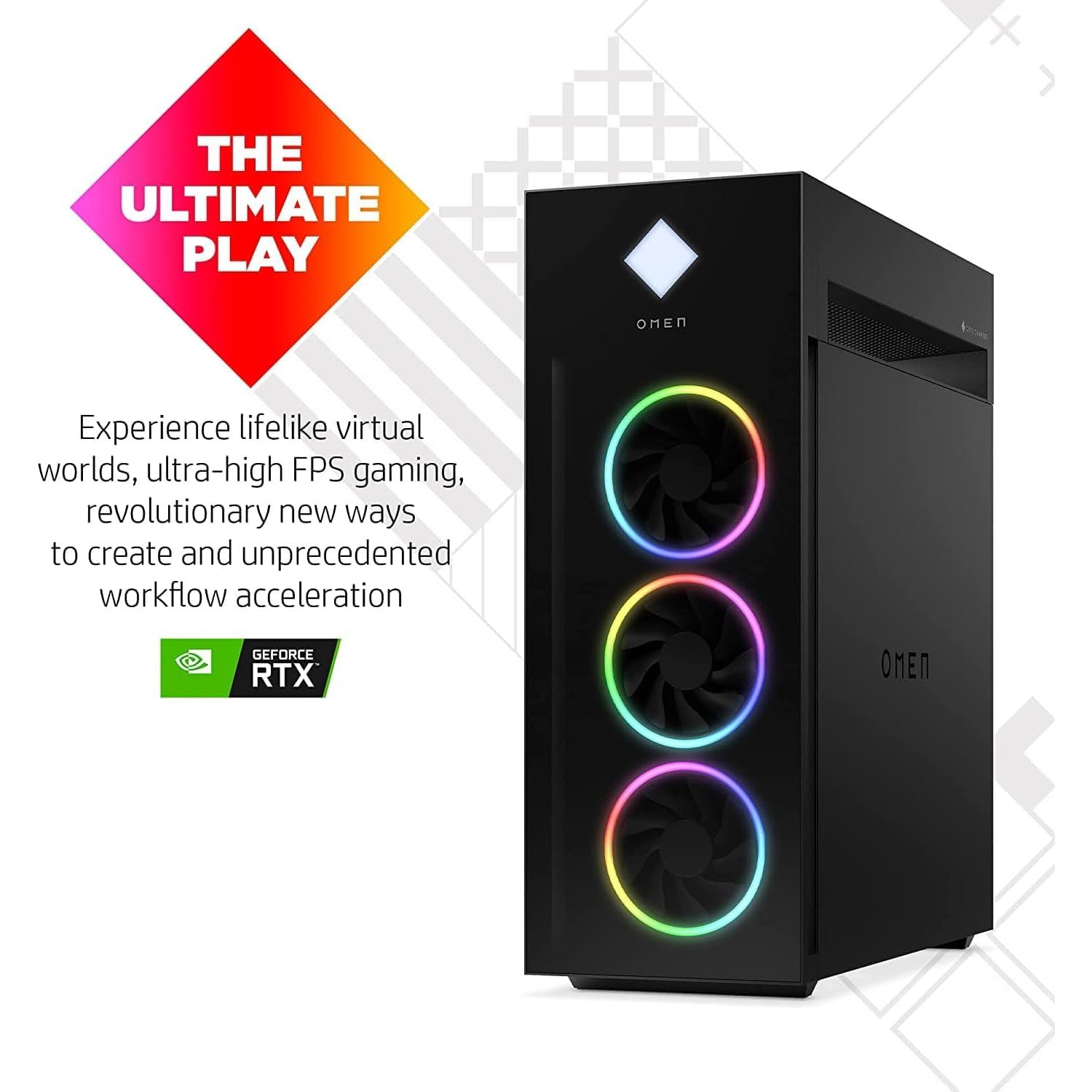 Amazon.com: HP OMEN 45L Intel i9 RTX 4090 Ultimate Gaming Desktop